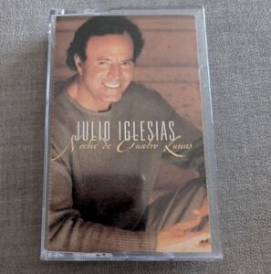 Julio Iglesias Noche De Cuatro Lunas Cassette Tape